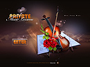 Private Lessons - Music Flash templates, flash templates
