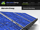 Alternative Energy - jQuery flash templates