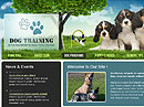 Item number: 300110639 Name: Dog Training Type: Website template